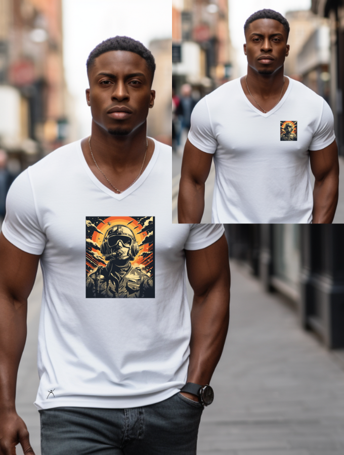 MAVERICK TEE - MILITAIRE SERIES - WHITE