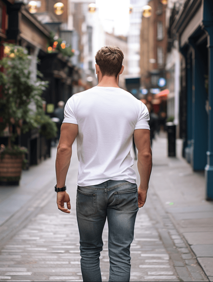 COMBAT TEE - MILITAIRE SERIES - WHITE - TONED