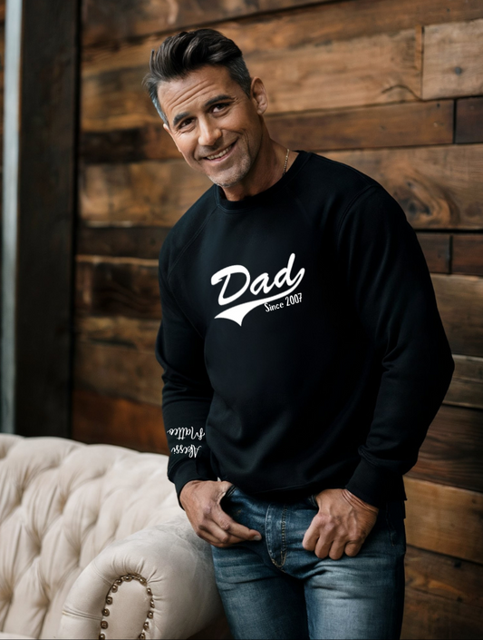 DAD SWISH SWEATER - BLACK