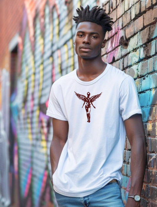 WINGED TEE - URBAN SERIES - WHITE