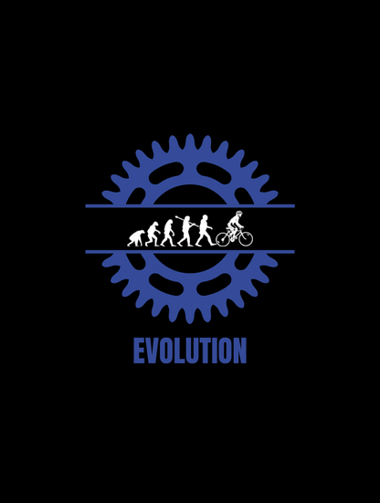 EVOLUTION TEE - CYCLE SERIES - BLACK