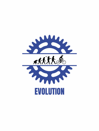EVOLUTION TEE - CYCLE SERIES - WHITE