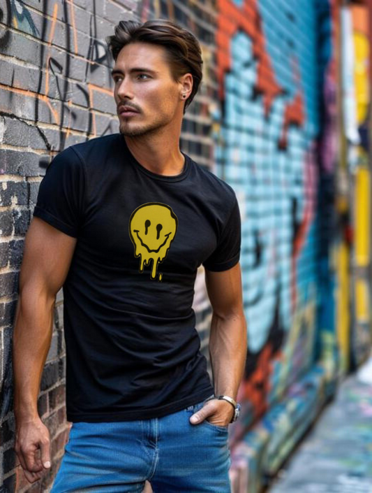 DROOPY TEE - URBAN SERIES - BLACK