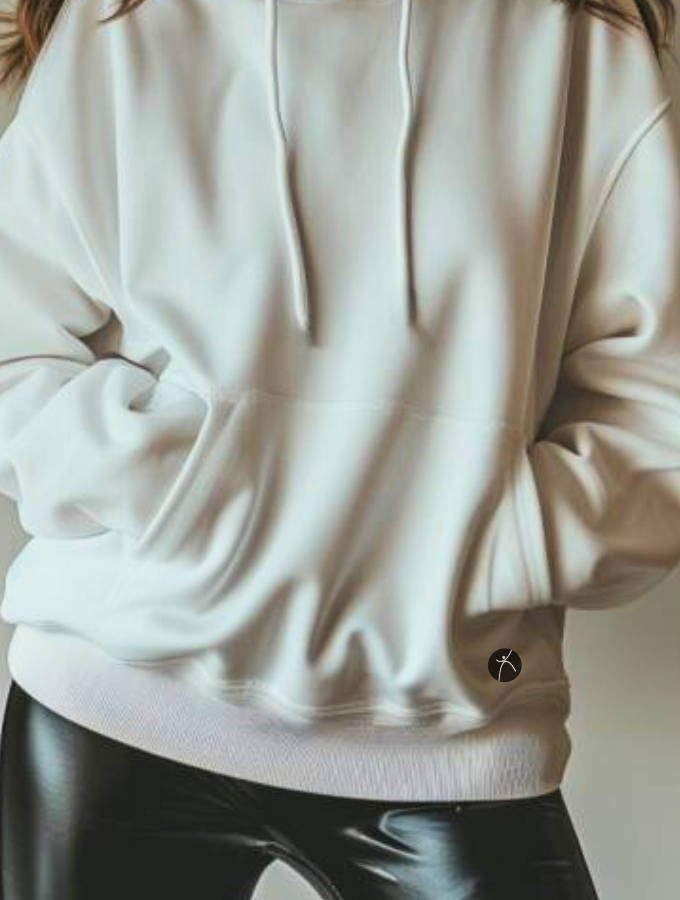 PINK PUNCH HOODIE - WHITE