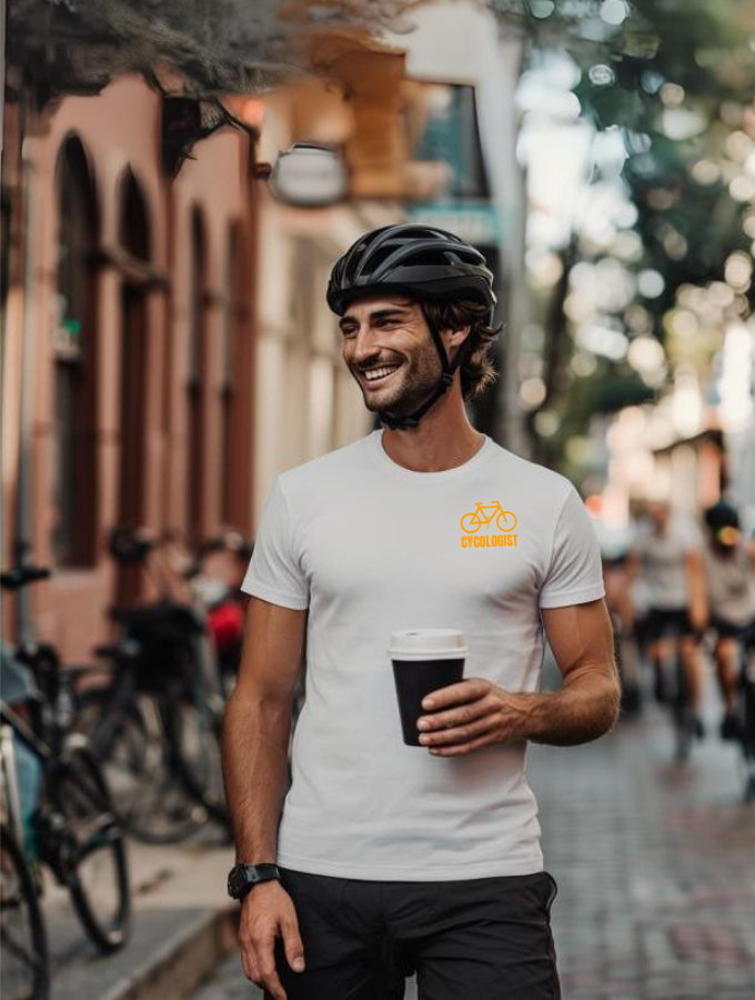 CYCOLOGIST TEE - CYCLE SERIES - WHITE