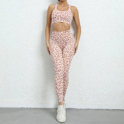 Leopard Luxe Racerback Set