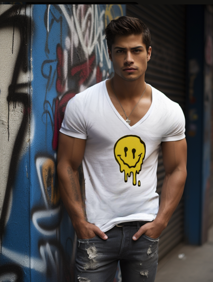 DROOPY TEE - URBAN SERIES - WHITE