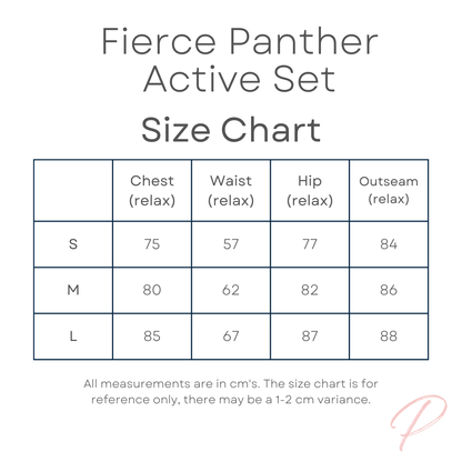 Fierce Panther Active Set