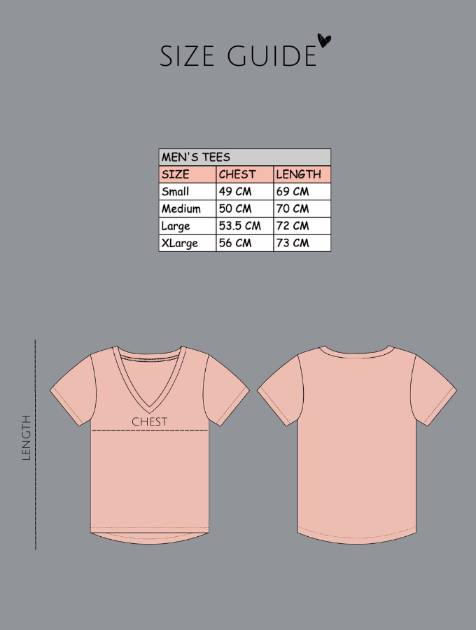 BASIC VNECK TEE - WHITE