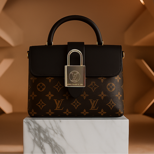 Louis Vuitton Locky BB Inspired Top Handle Bag