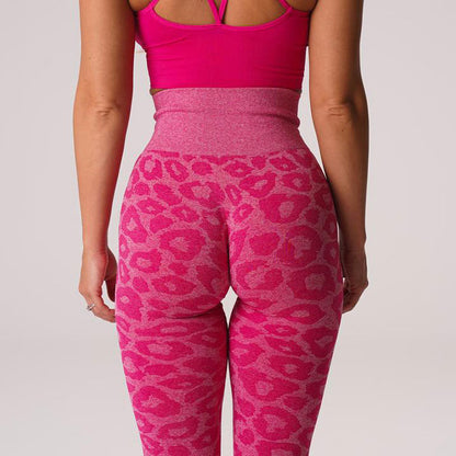 Seamless Leopard Leggings
