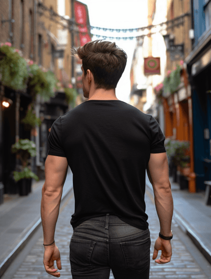 AERONAUTICA TEE - MILITAIRE SERIES - BLACK - TONED