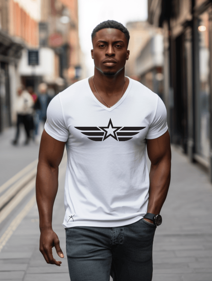 COMMANDO TEE - MILITAIRE SERIES - WHITE - TONED